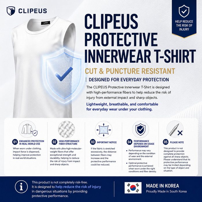 Cut-Resistant Clothing for Everyday Wear: How Protective Innerwear Helps Reduce Injury Risk