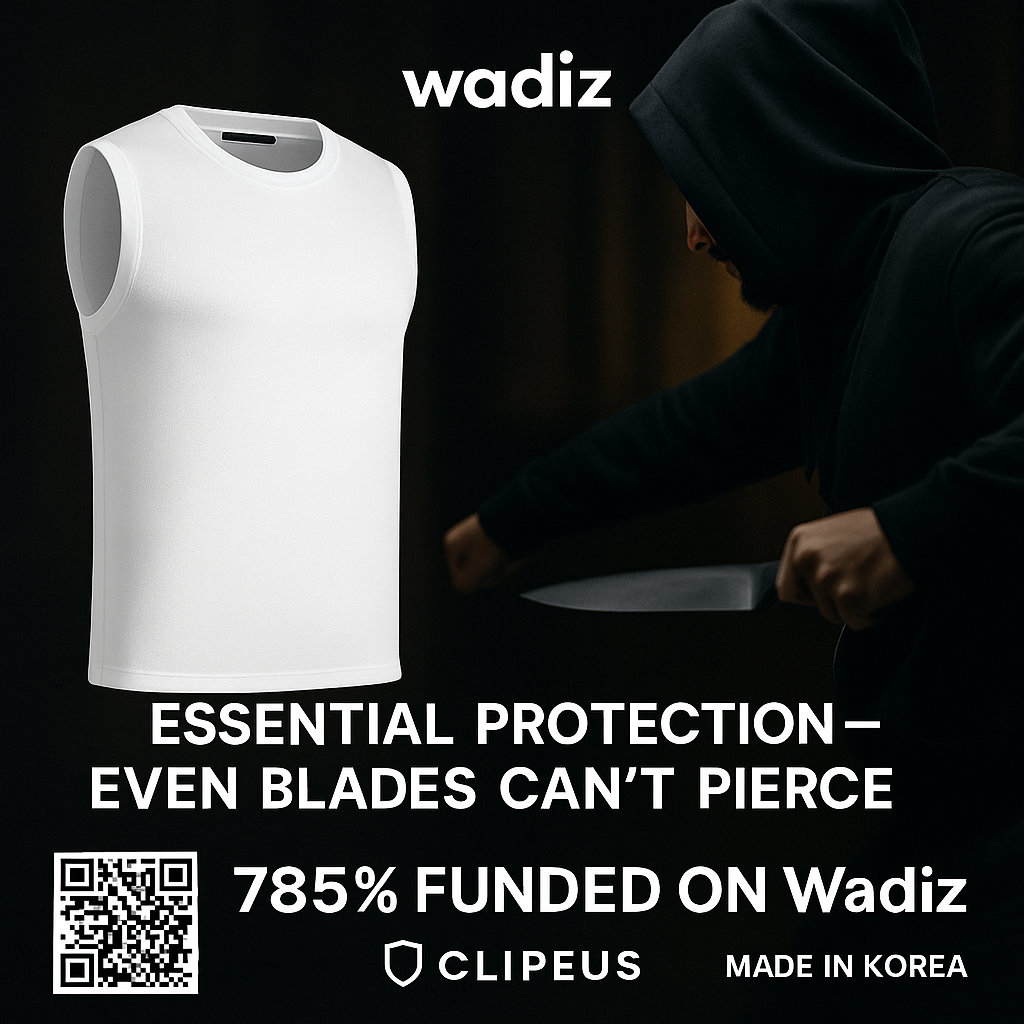 CLIPEUS Achieves 883% Funding on Wadiz — Made in Korea Protective Innerwear