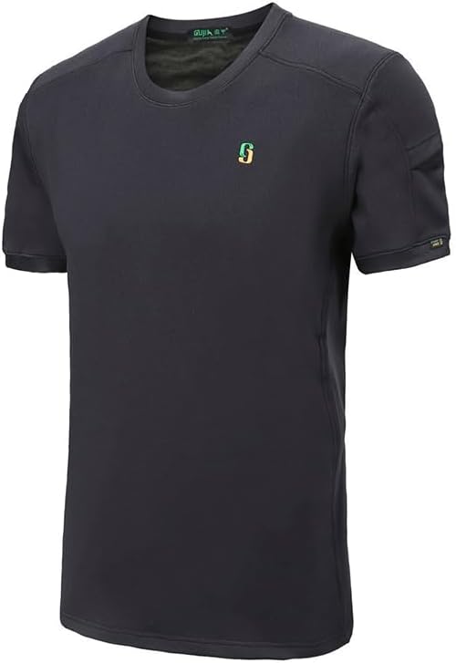 Protective T Shirt for Men’s Cut Resistant Anti Slash & Anti Stab Dual Protection Safety Black