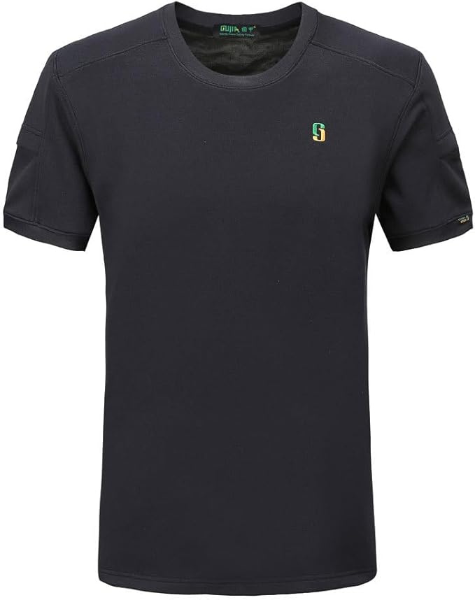 Protective T Shirt for Men’s Cut Resistant Anti Slash & Anti Stab Dual Protection Safety Black