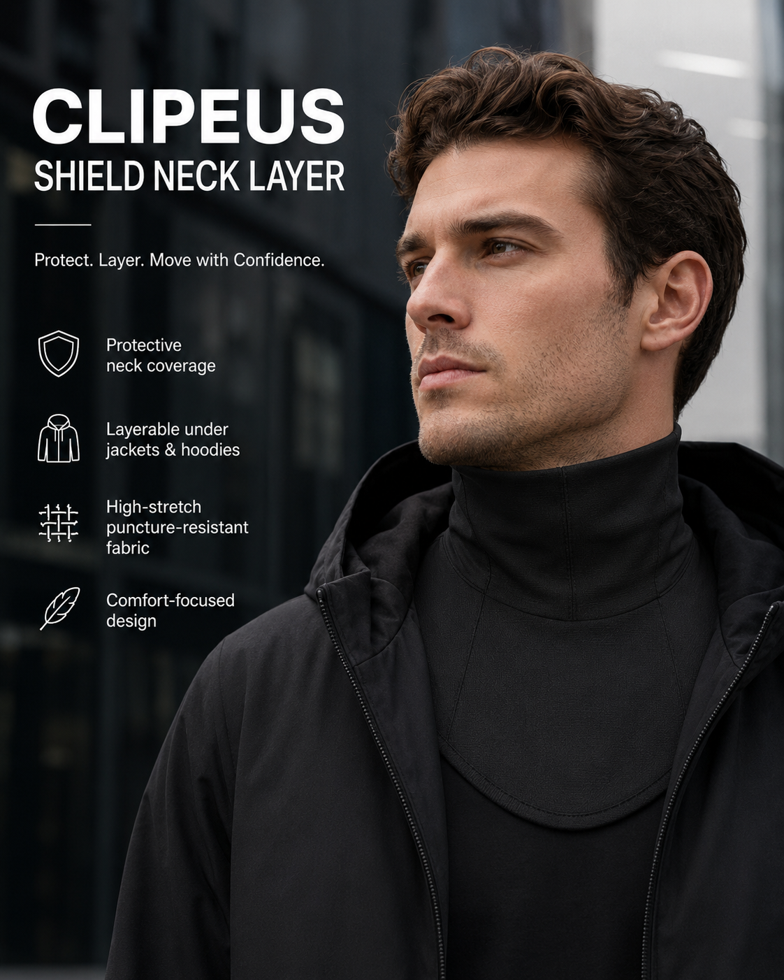 Cut & Puncture resistant neck shield (coming soon)