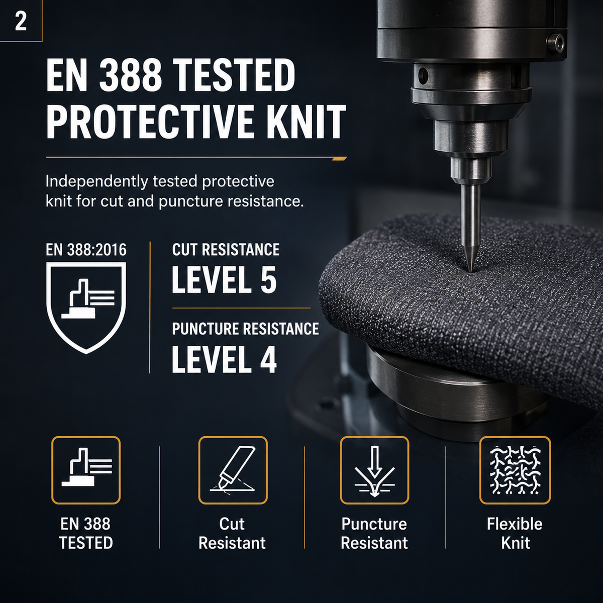 CLIPEUS Type 1 Cut-Resistant & Puncture-Resistant Long-Sleeve Top | Made in Korea