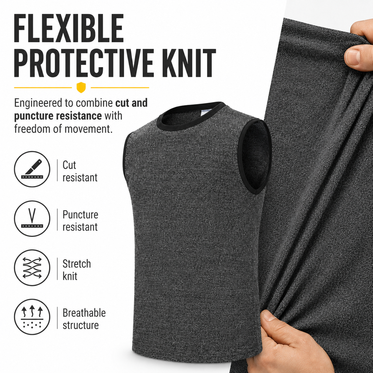 CLIPEUS Type 1 Cut-Resistant & Puncture-Resistant Vest