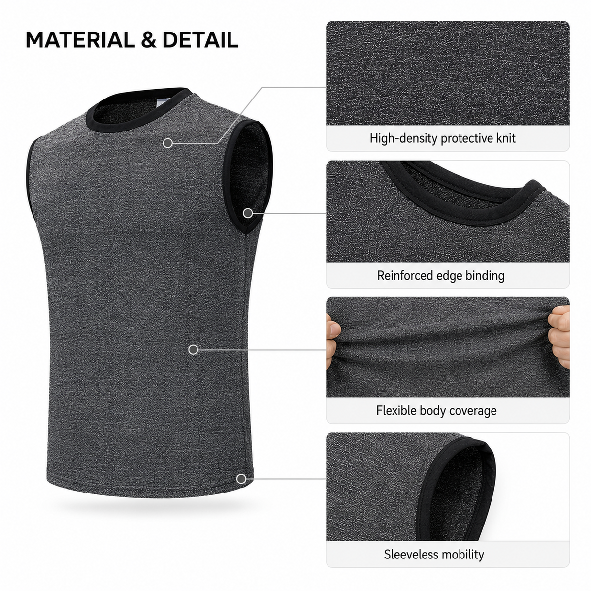 CLIPEUS Type 1 Cut-Resistant & Puncture-Resistant Vest