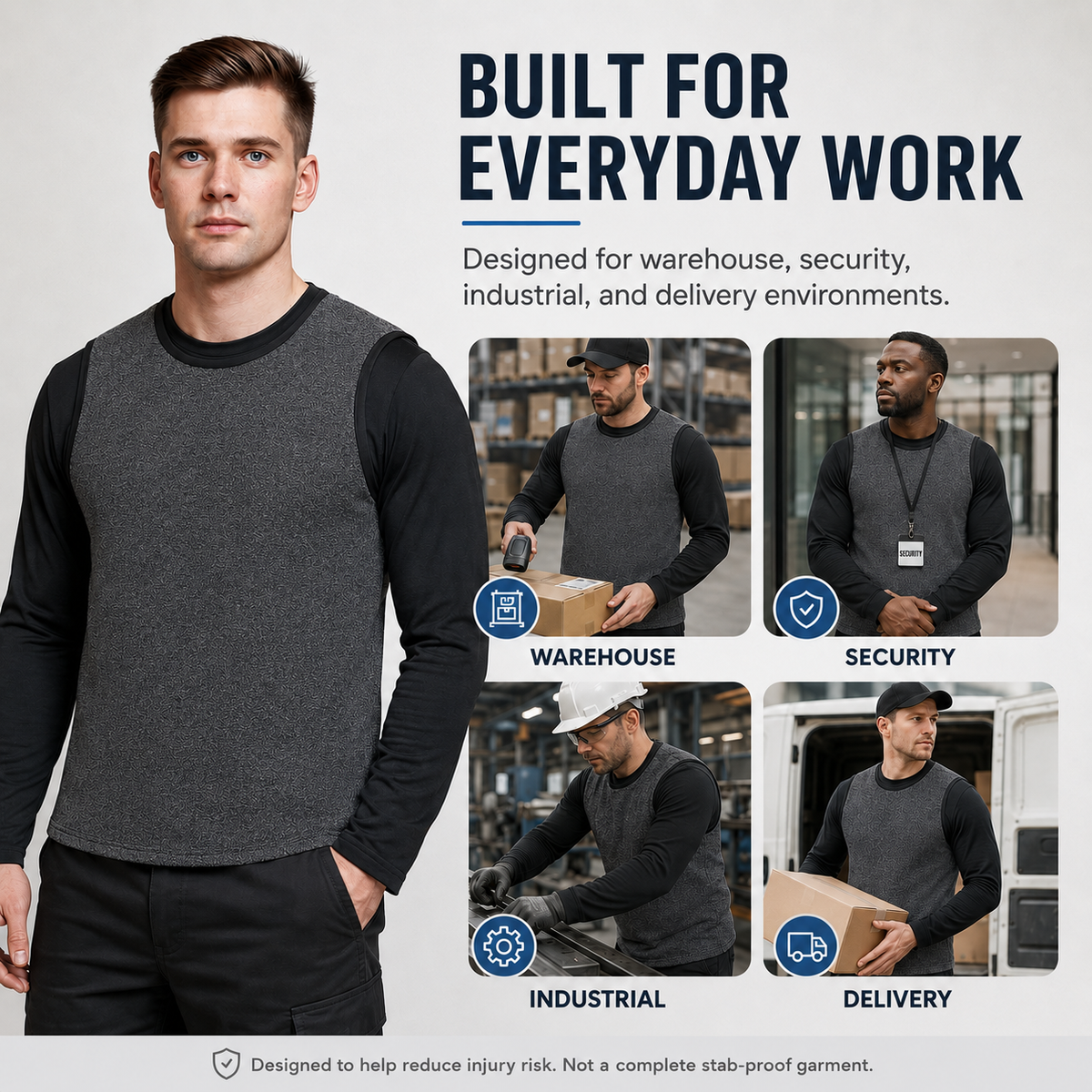 CLIPEUS Type 1 Cut-Resistant & Puncture-Resistant Vest