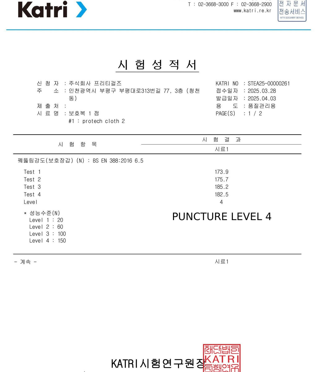 Cut Resistant Level 5 Vest – Puncture proof Level 4, Lightweight Sleeveless shirt – Made in Korea